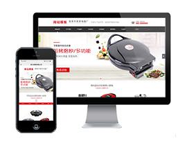 專業(yè)廚房鍋具三網一體模板